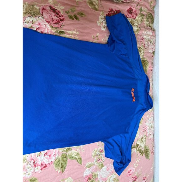 VTG NikeFIT Florida Gators Team Polo Shirt Blue  Embroidered Logo L Basketball - Picture 7 of 9